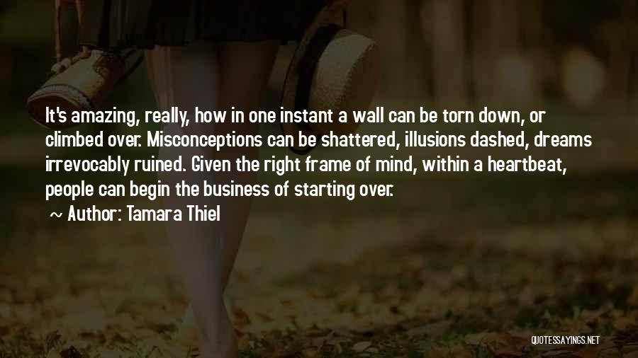 Illusions Shattered Quotes By Tamara Thiel