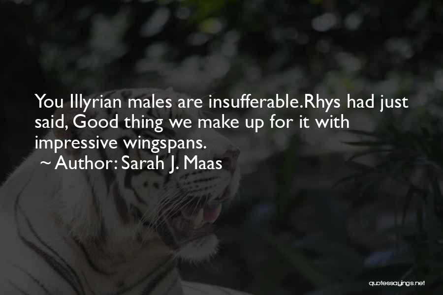 Illyrian Quotes By Sarah J. Maas