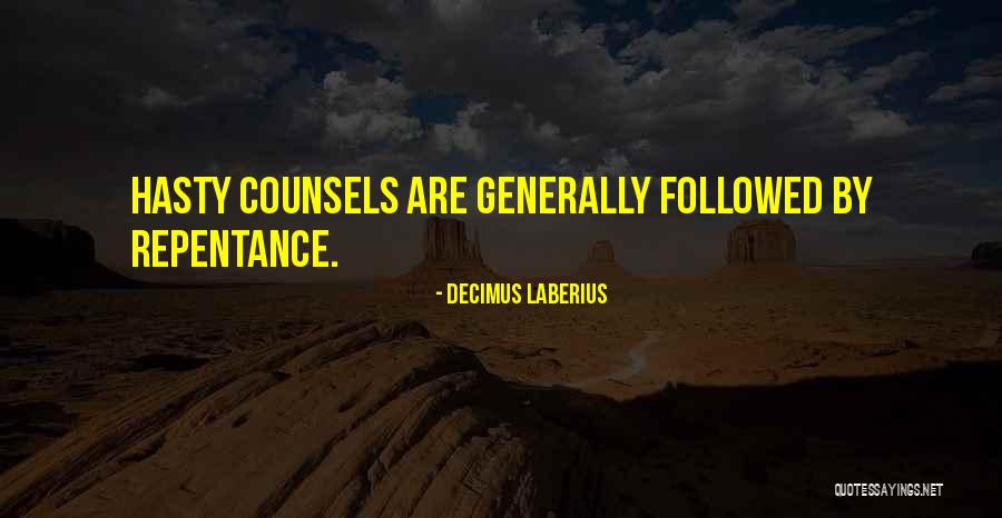 Iluminador Quotes By Decimus Laberius