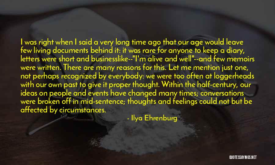 Ilya Ehrenburg Quotes 871708