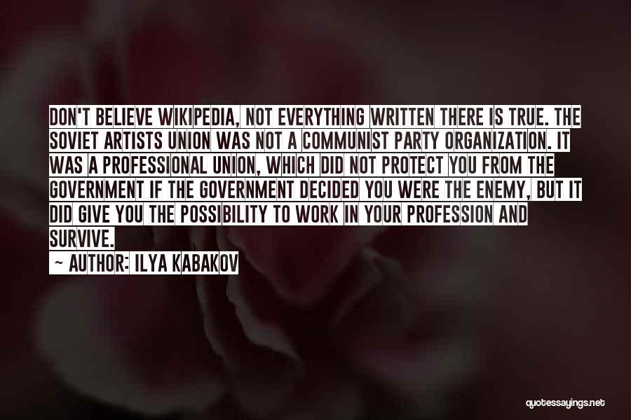 Ilya Kabakov Quotes 720792