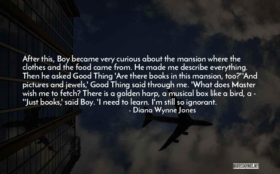 I'm A Good Boy Quotes By Diana Wynne Jones