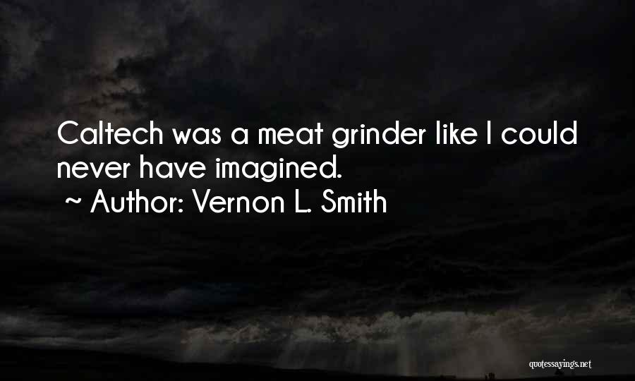 I'm A Grinder Quotes By Vernon L. Smith