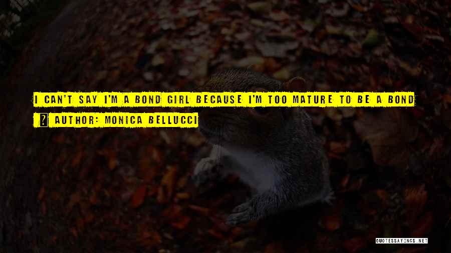 I'm A Lady But Quotes By Monica Bellucci