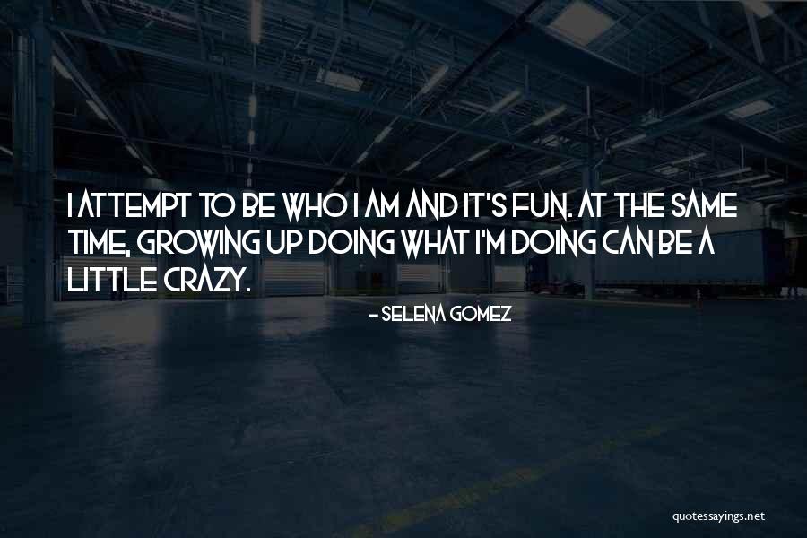 I'm A Little Crazy Quotes By Selena Gomez