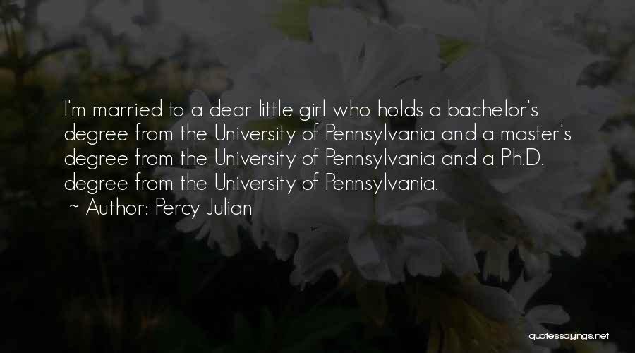 I'm A Little Girl Quotes By Percy Julian