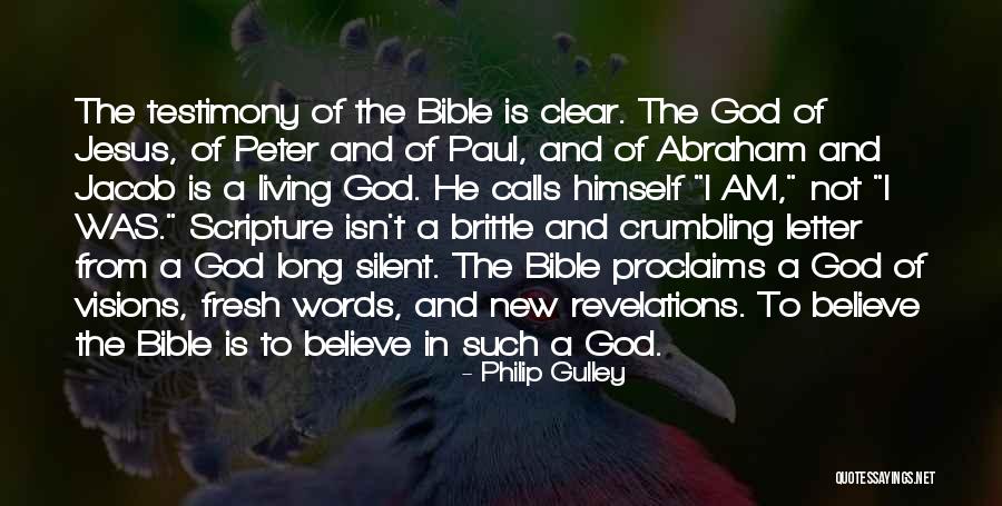 I'm A Living Testimony Quotes By Philip Gulley