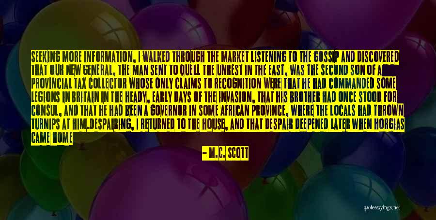 I'm A New Man Quotes By M.C. Scott I'm A New Man Quotes By M.C. Scott