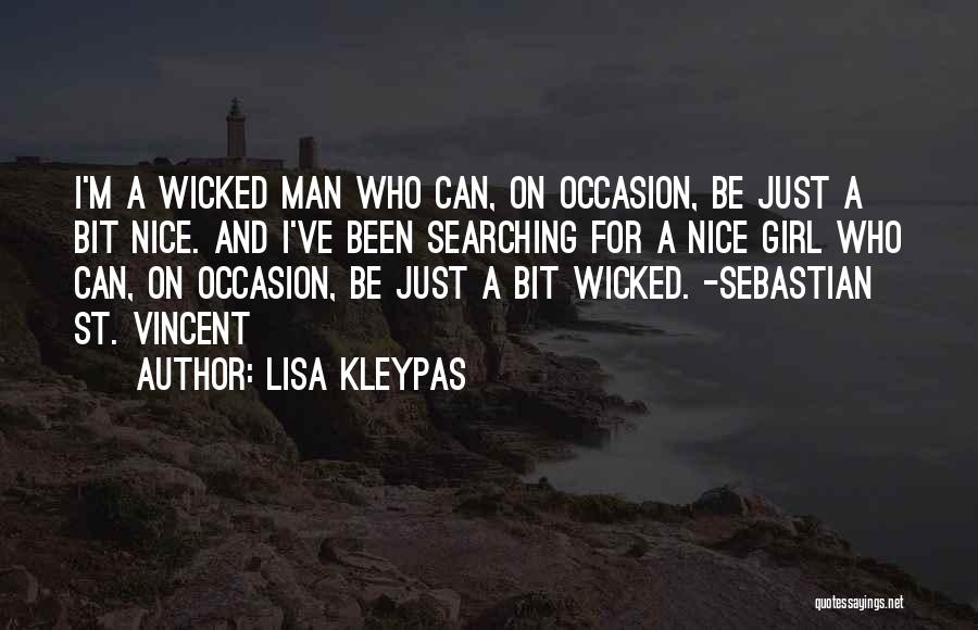 I'm A Nice Girl Quotes By Lisa Kleypas