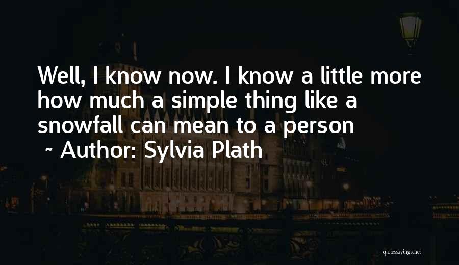 I'm A Simple Person Quotes By Sylvia Plath