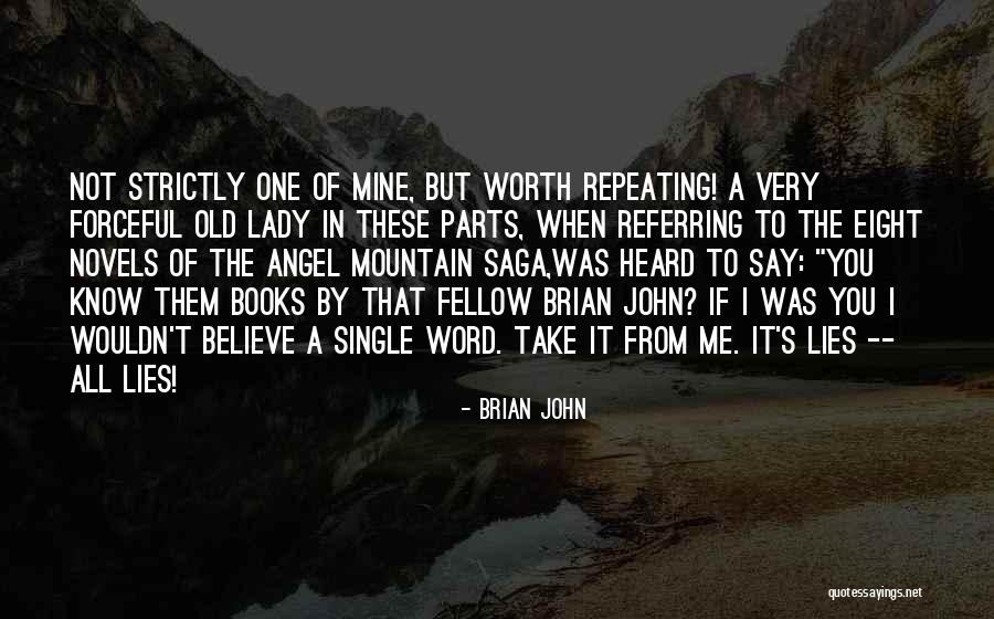 I'm A Single Lady Quotes By Brian John