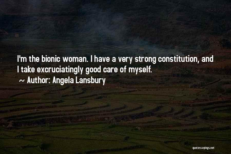 I'm A Strong Woman Quotes By Angela Lansbury