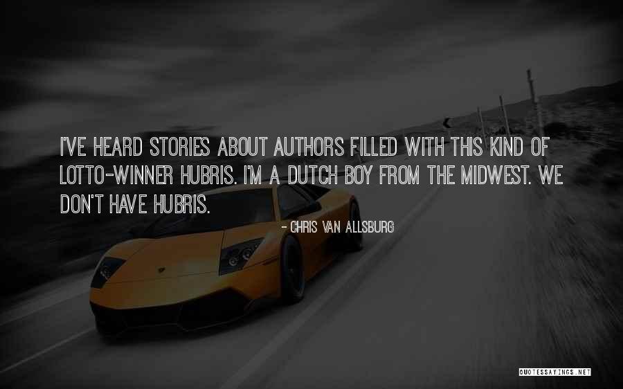 I'm A Winner Quotes By Chris Van Allsburg