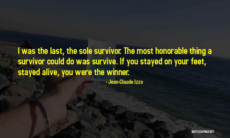 I'm A Winner Quotes By Jean-Claude Izzo