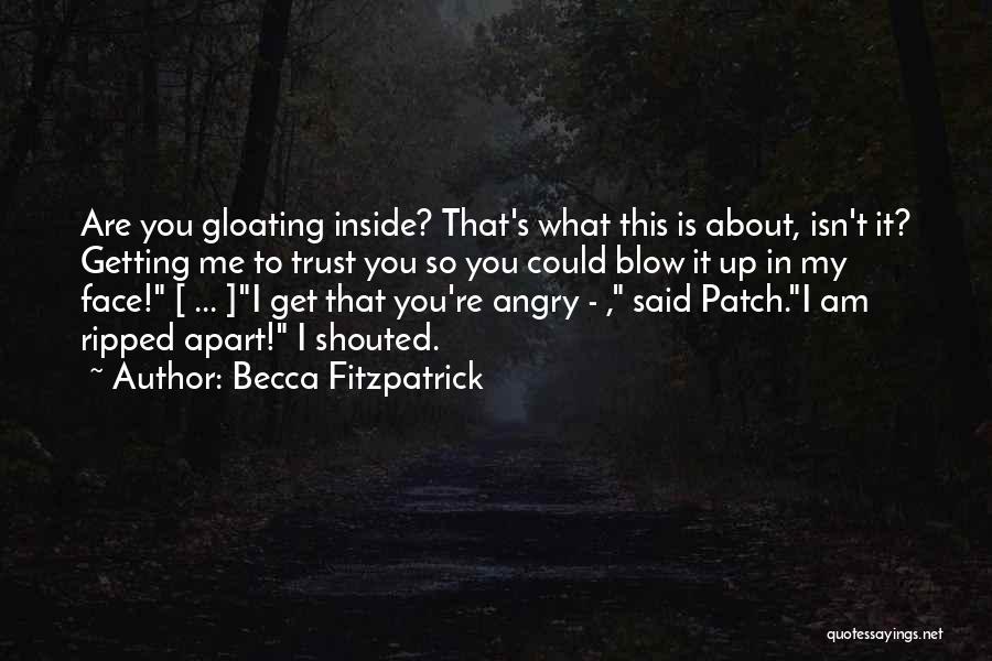 I'm About To Blow Up Quotes By Becca Fitzpatrick