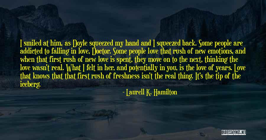 I'm Addicted To Her Quotes By Laurell K. Hamilton