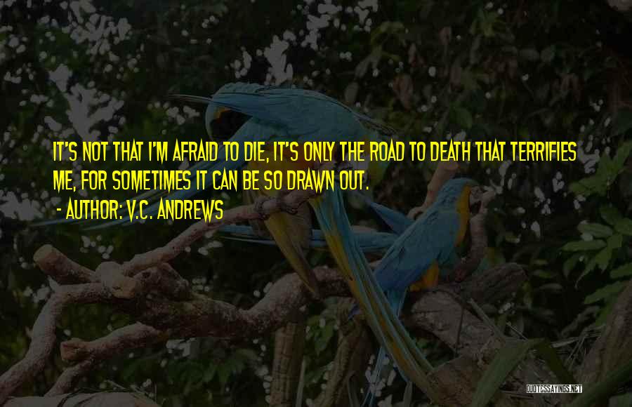 I'm Afraid To Die Quotes By V.C. Andrews