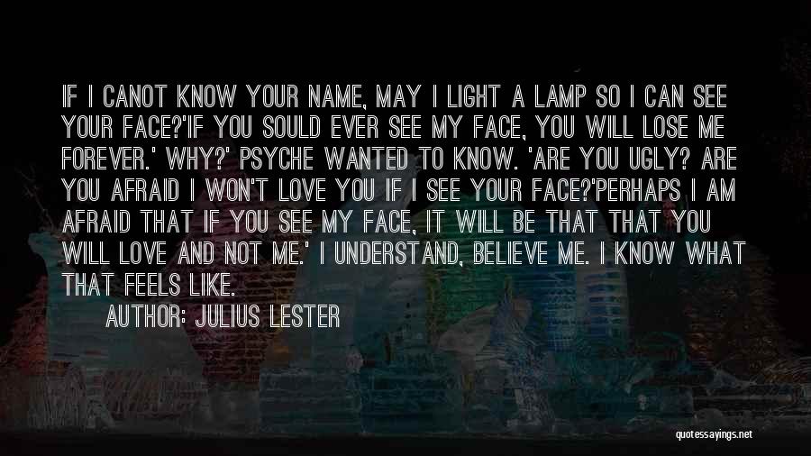 I'm Afraid To Lose You Quotes By Julius Lester