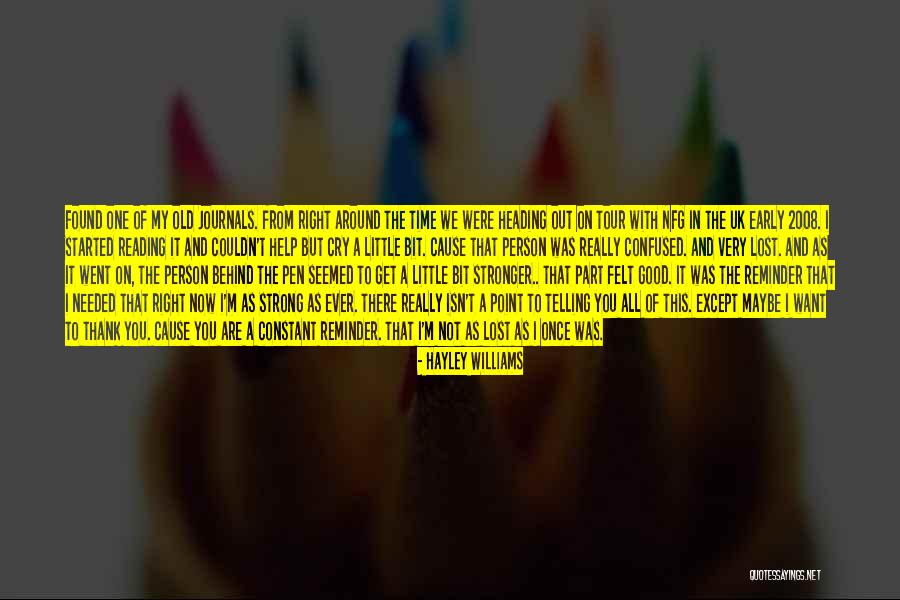 I'm All Good Quotes By Hayley Williams I'm All Good Quotes By Hayley Williams