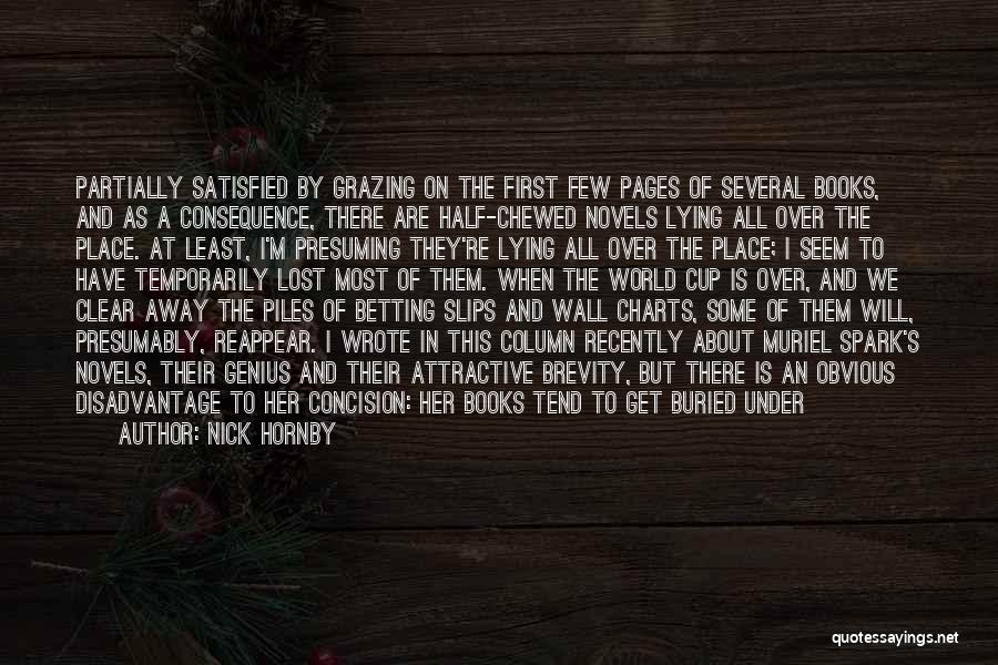I'm All Over The Place Quotes By Nick Hornby