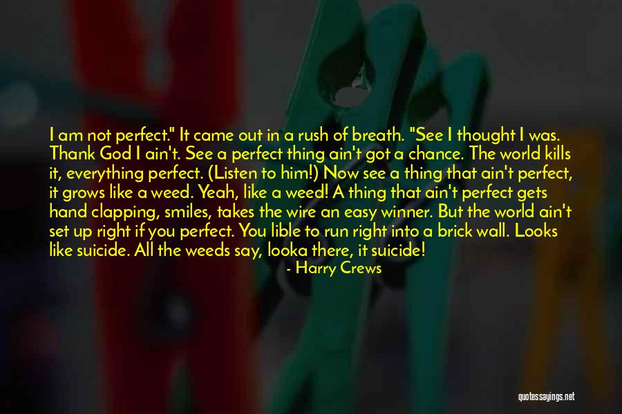 I'm All Smiles Quotes By Harry Crews I'm All Smiles Quotes By Harry Crews