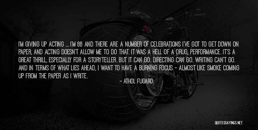 I'm Almost Giving Up Quotes By Athol Fugard I'm Almost Giving Up Quotes By Athol Fugard