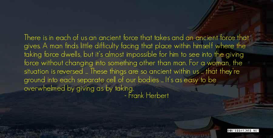 I'm Almost Giving Up Quotes By Frank Herbert