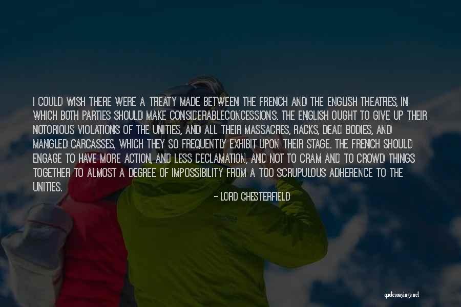 I'm Almost Giving Up Quotes By Lord Chesterfield I'm Almost Giving Up Quotes By Lord Chesterfield