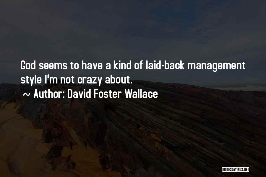 I'm Back Quotes By David Foster Wallace