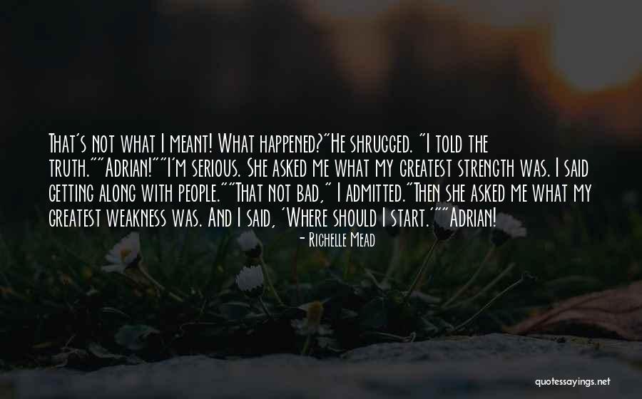 I'm Bad Quotes By Richelle Mead