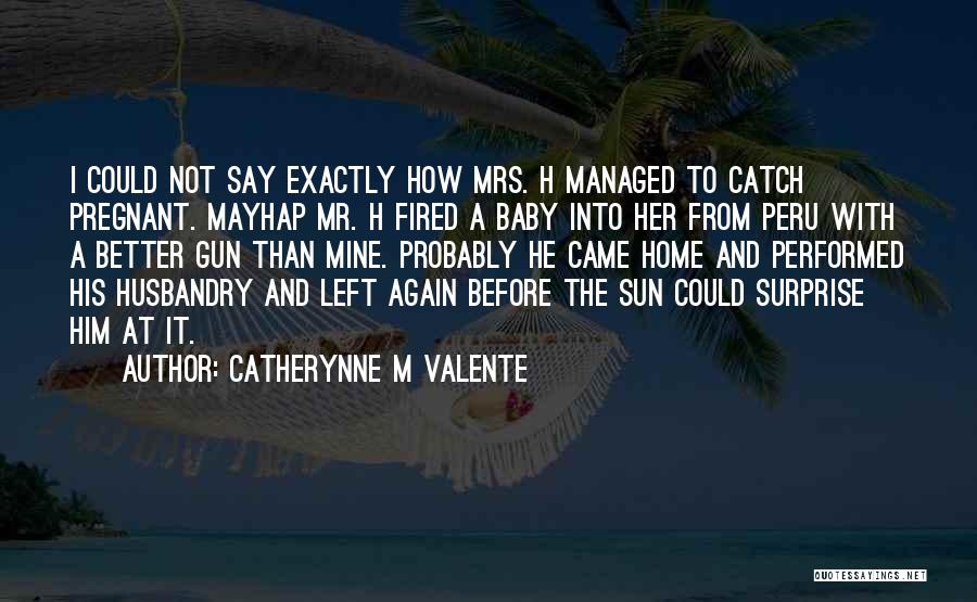 I'm Better Than Him Quotes By Catherynne M Valente