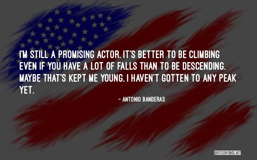 I'm Better Than That Quotes By Antonio Banderas