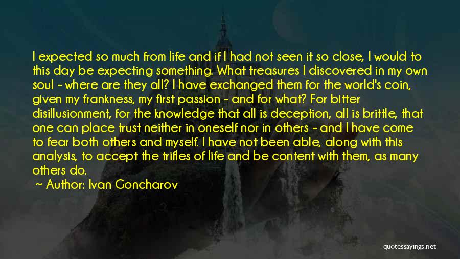 I'm Content With My Life Quotes By Ivan Goncharov