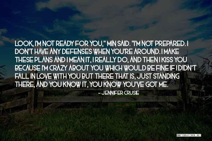 I'm Crazy In Love Quotes By Jennifer Crusie I'm Crazy In Love Quotes By Jennifer Crusie
