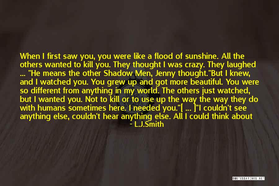 I'm Crazy In Love With You Quotes By L.J.Smith I'm Crazy In Love With You Quotes By L.J.Smith