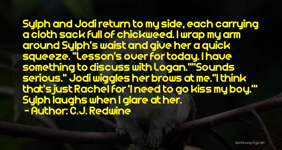 I'm Cute Funny Quotes By C.J. Redwine