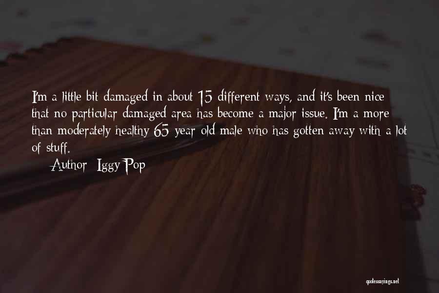 I'm Damaged Quotes By Iggy Pop