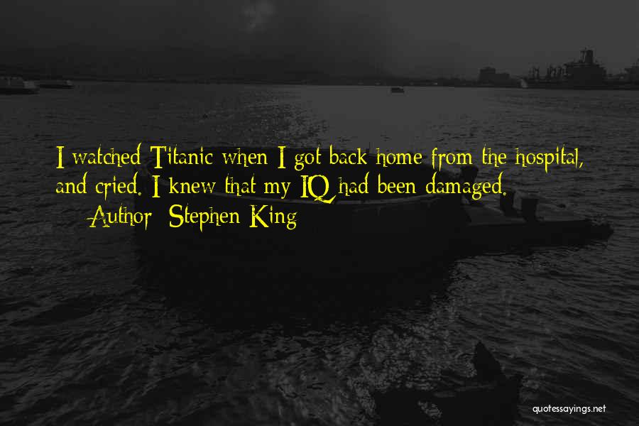 I'm Damaged Quotes By Stephen King