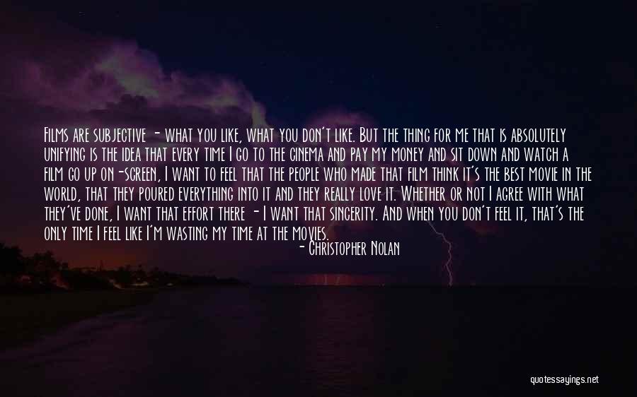 I'm Done Love Quotes By Christopher Nolan