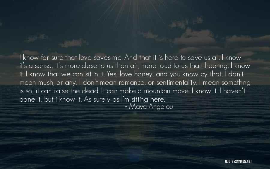 I'm Done Love Quotes By Maya Angelou