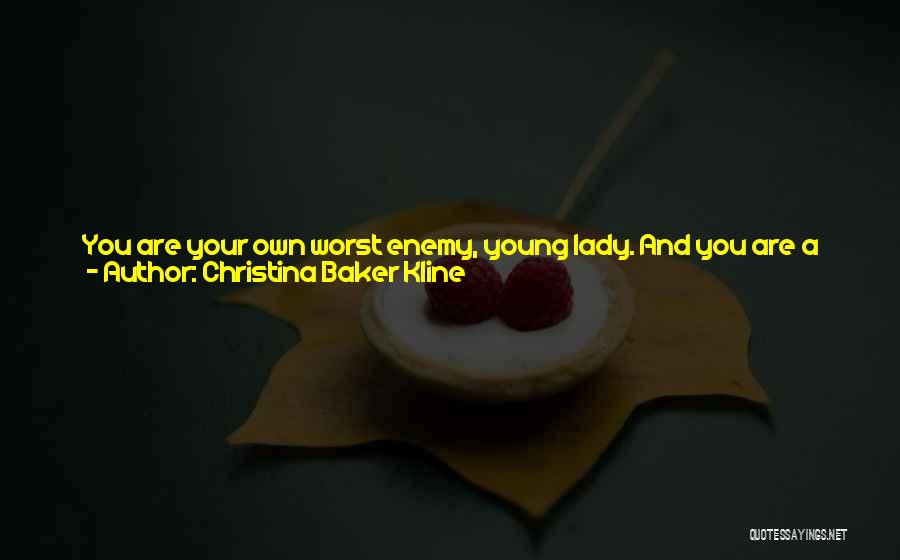 I'm Done Trying To Help You Quotes By Christina Baker Kline