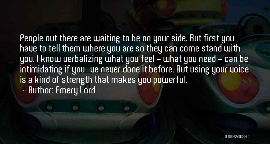 I'm Done Waiting Quotes By Emery Lord