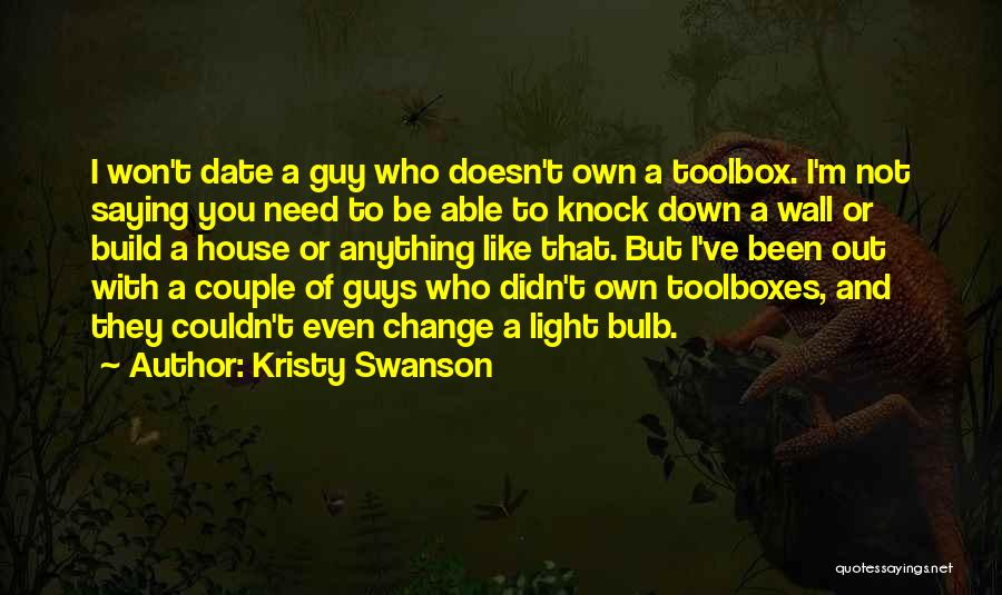 I'm Down But Not Out Quotes By Kristy Swanson