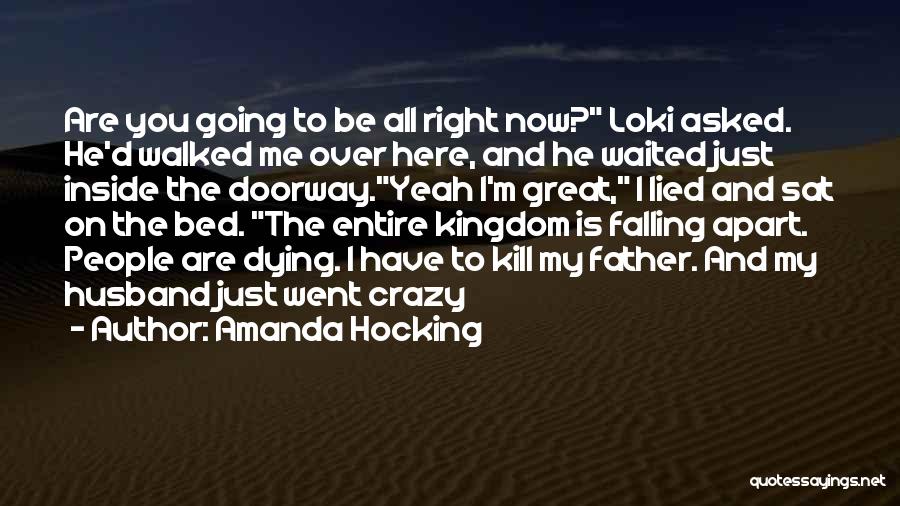 I'm Dying Inside Quotes By Amanda Hocking