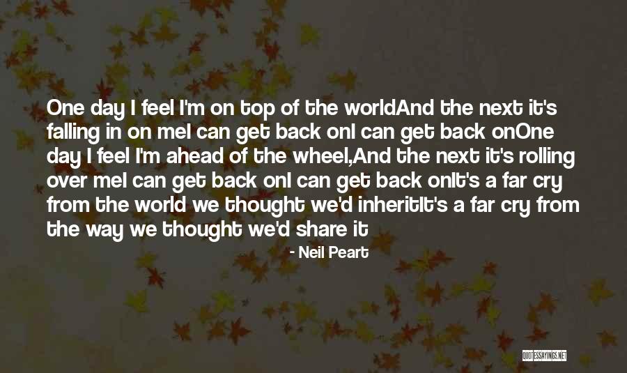 I'm Falling Back Quotes By Neil Peart I'm Falling Back Quotes By Neil Peart