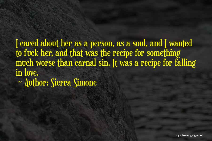 I'm Falling For Her Quotes By Sierra Simone