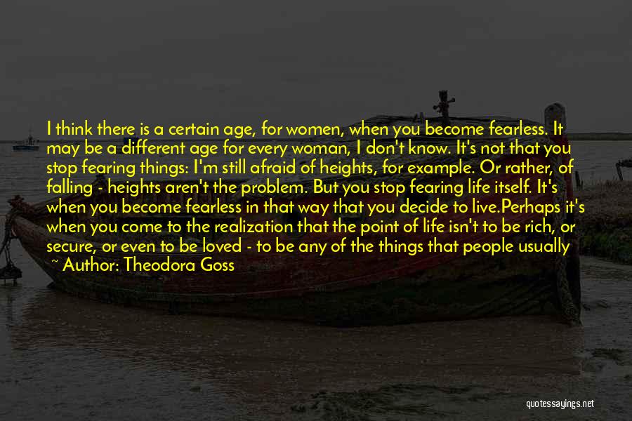 I'm Falling For Her Quotes By Theodora Goss