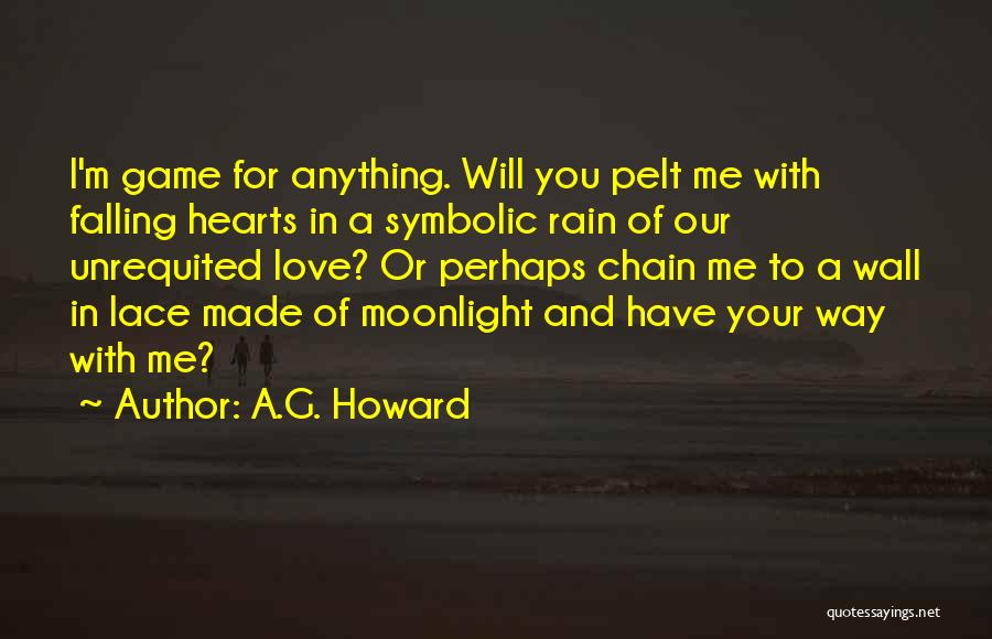 I'm Falling For You Quotes By A.G. Howard