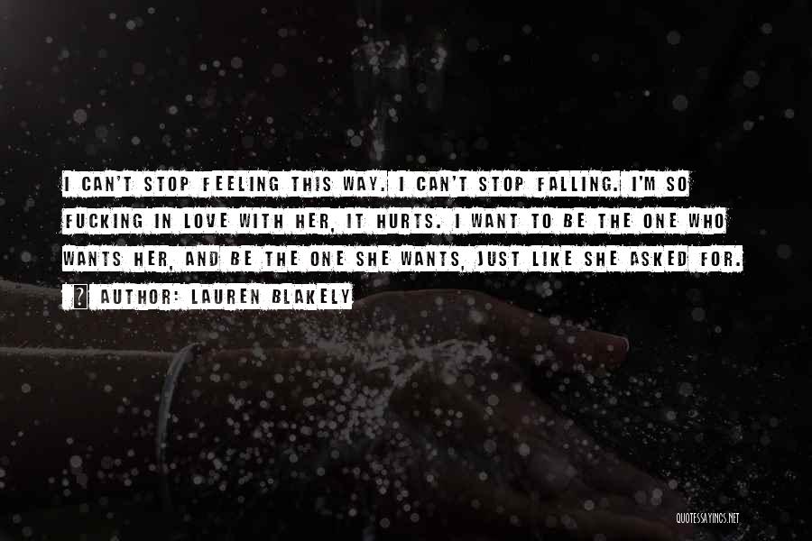 I'm Falling In Love Quotes By Lauren Blakely