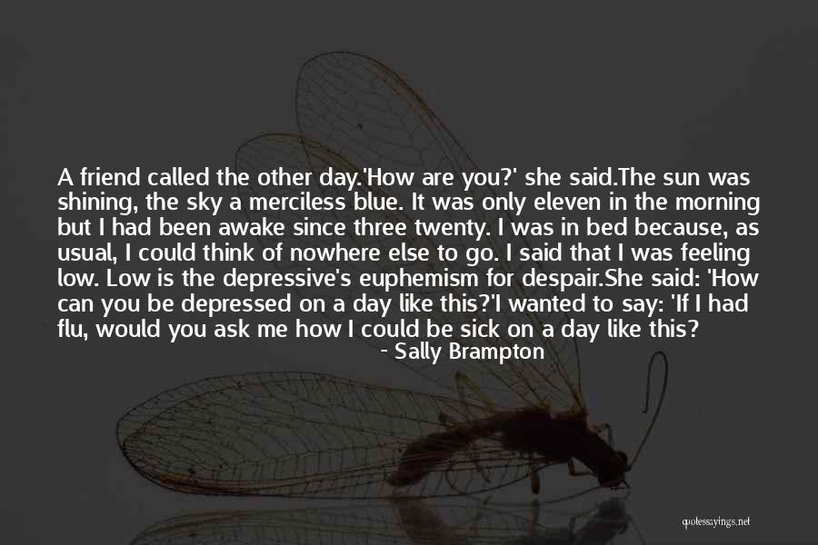 I'm Feeling Low Quotes By Sally Brampton I'm Feeling Low Quotes By Sally Brampton